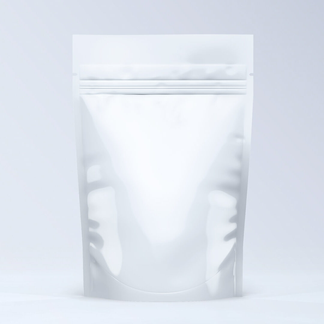 1500 Doypack per 500g di preparato in polvere - 18x27 personalizzate