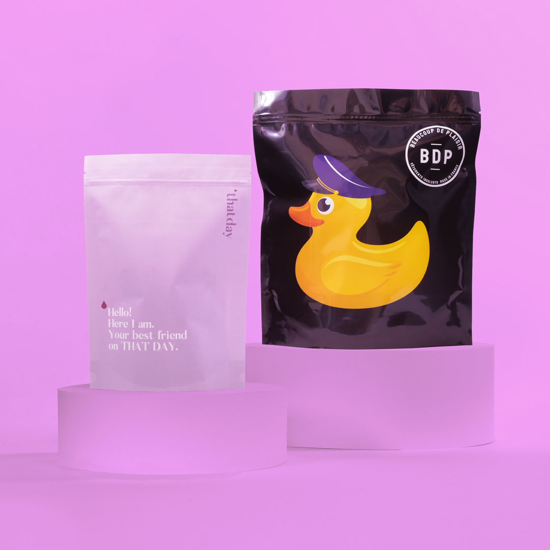 Packaging personalizzato per abbigliamento Flexie