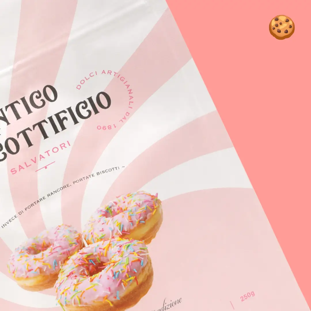 Packaging per biscotti artigianali Flexie